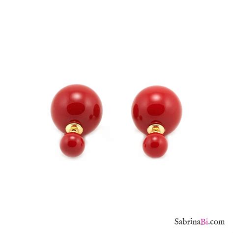 chanel orecchini doppia perla
